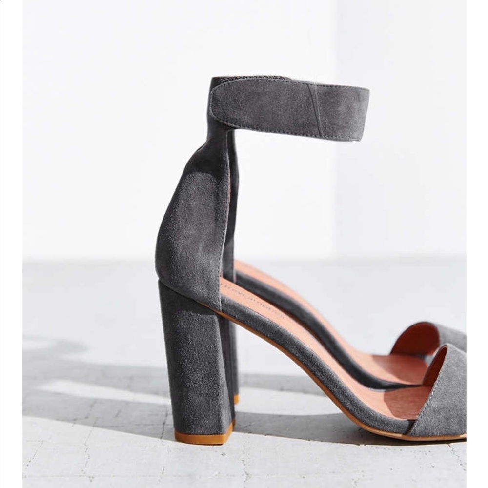 Jeffrey Campbell Lindsay - Suede High Heel Sandal